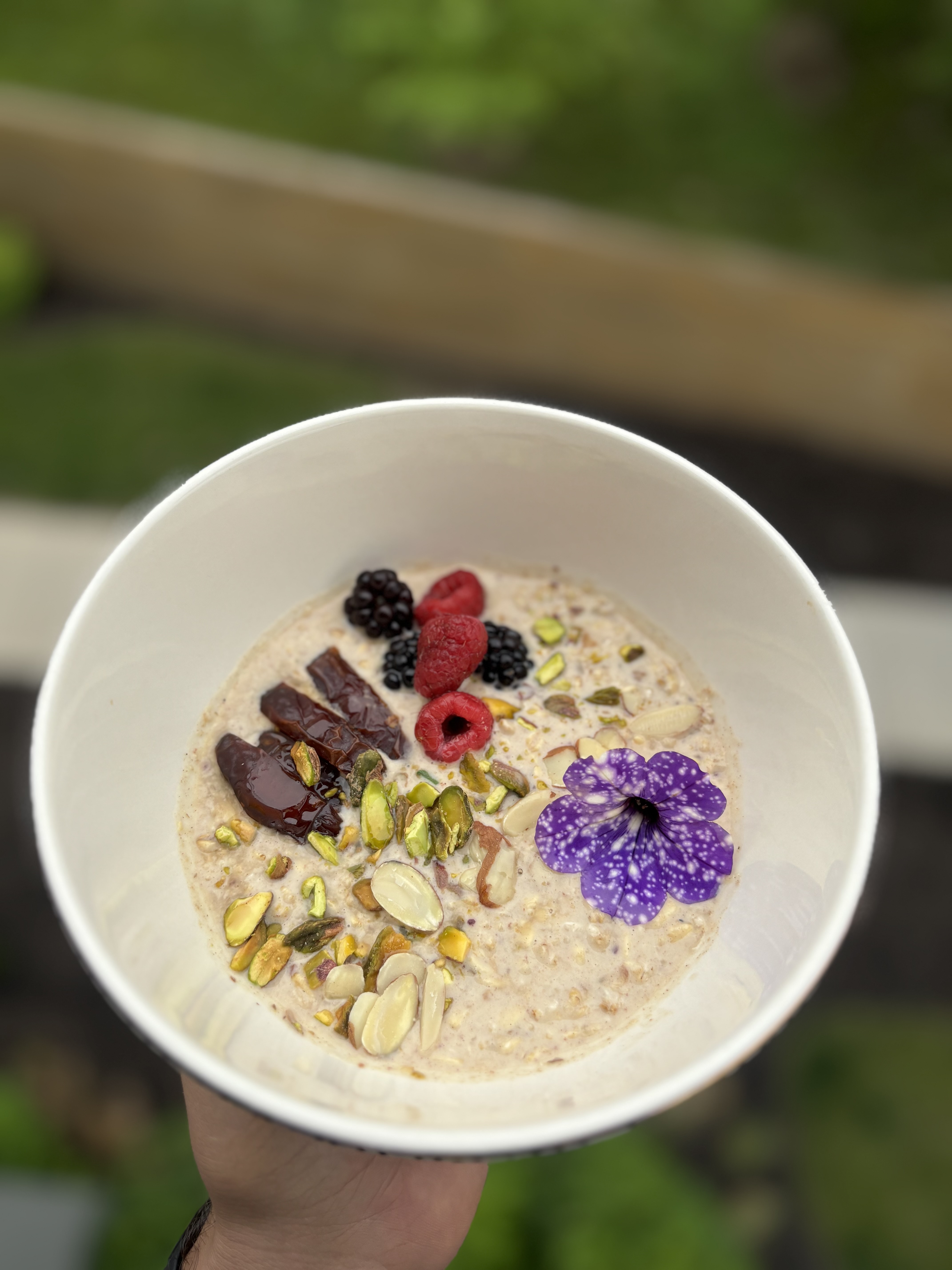 Cardamom and Date Overnight Oats